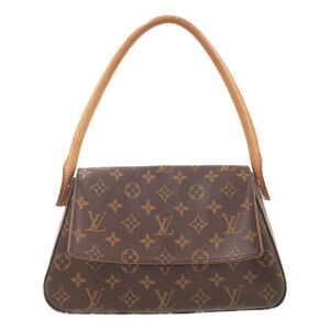 Louis Vuitton Monogram Looping Brown Semi Shoulder Bag